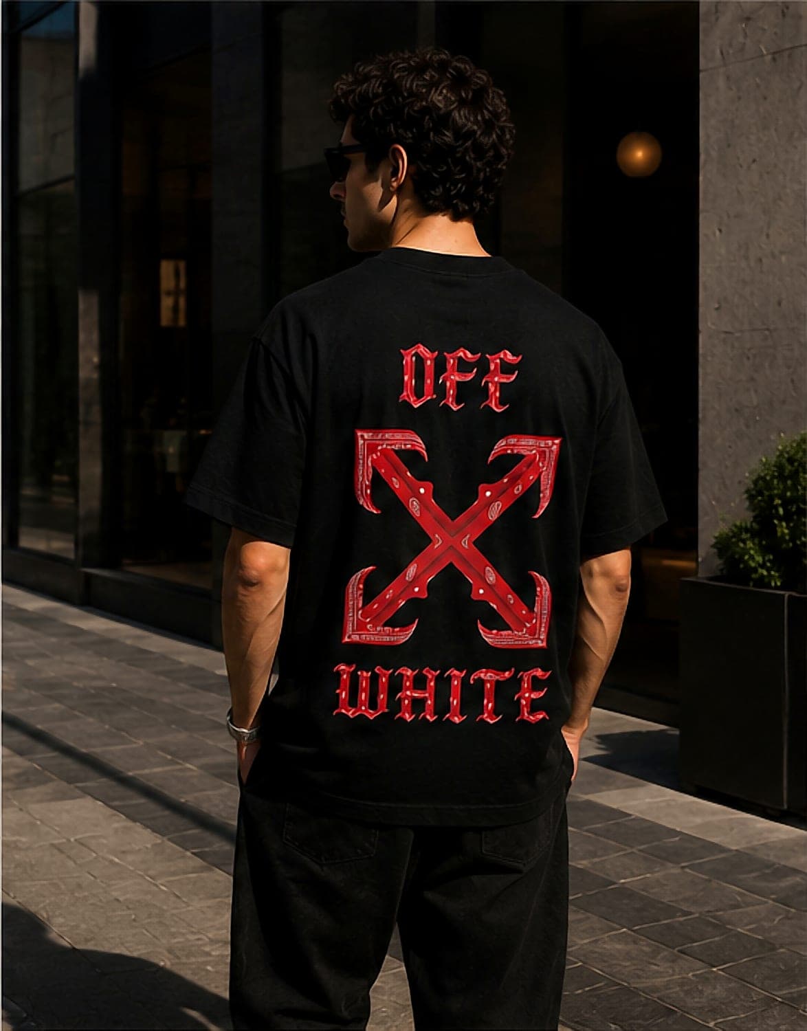 Off-White — Flechas Escarlata · En uso