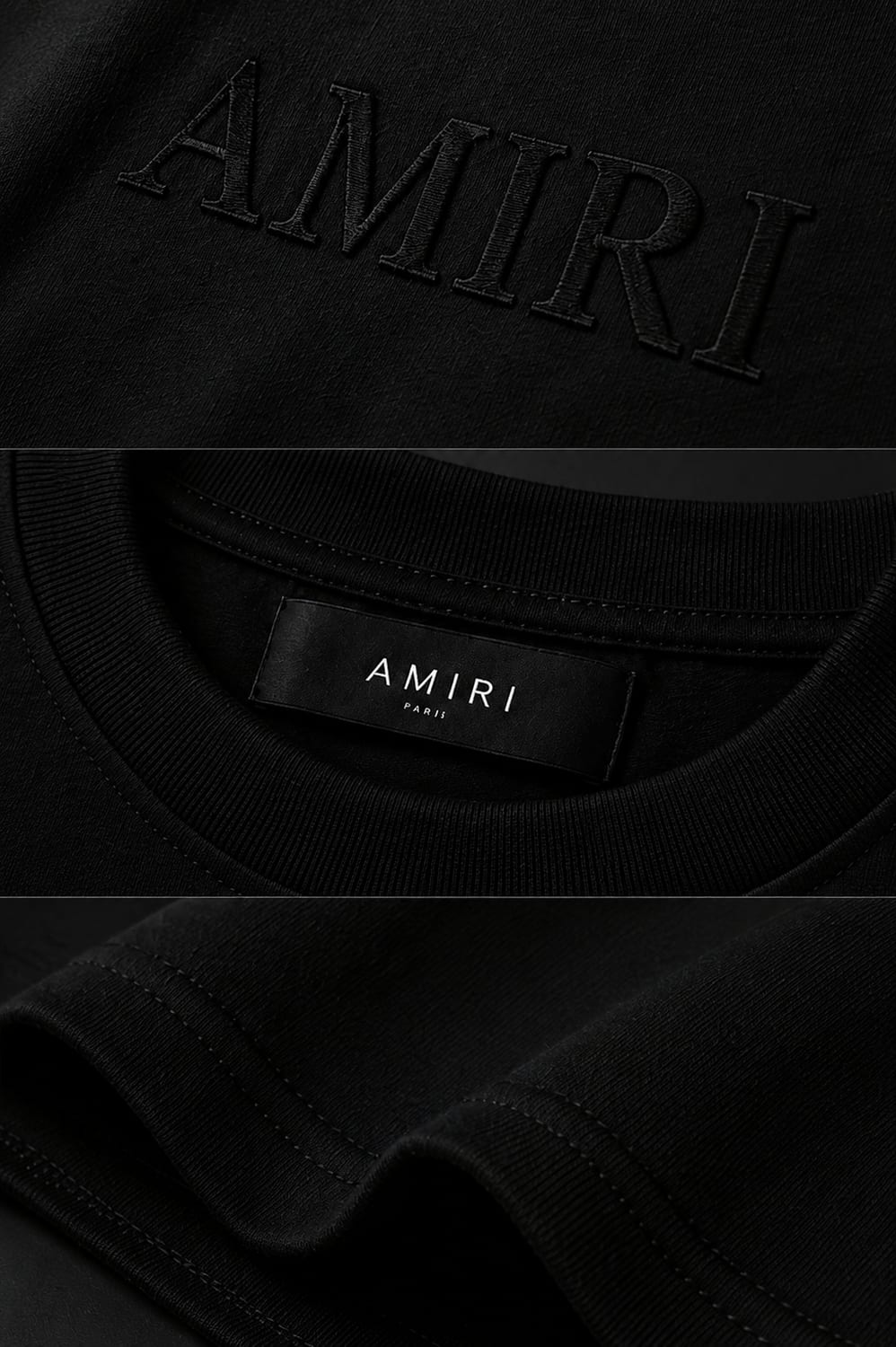 Amiri — Bordado Invisible · Detalle