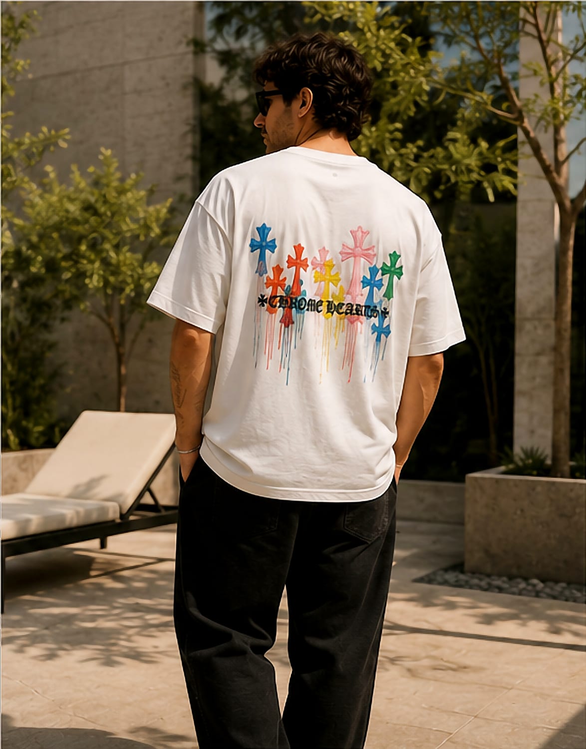 Chrome Hearts — Constelación de Cruces · En uso