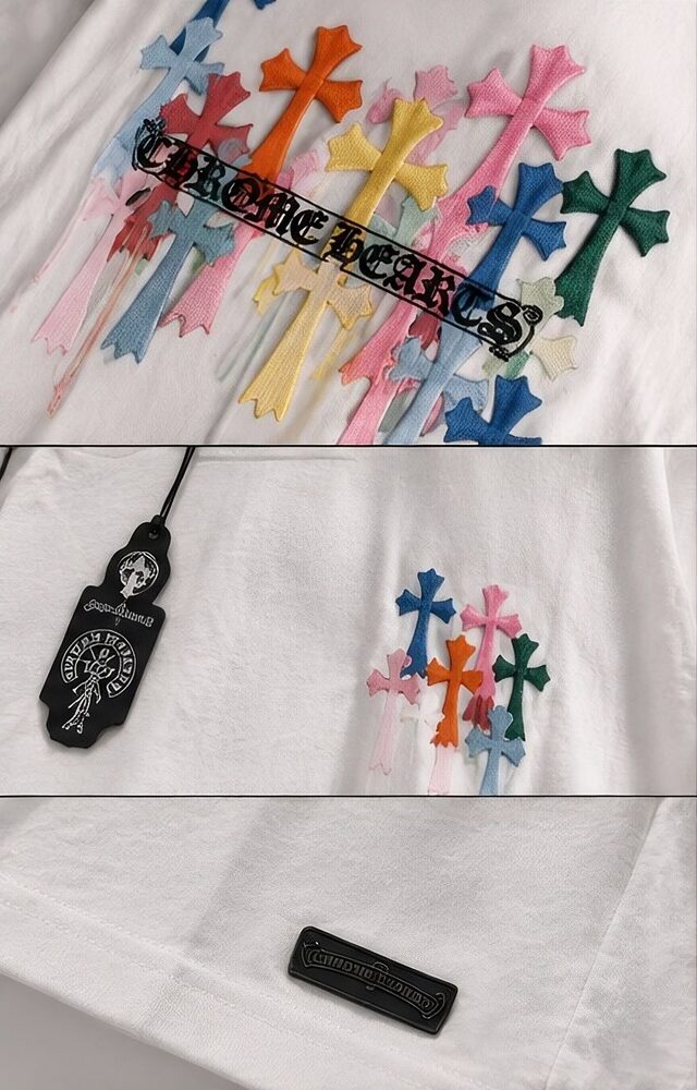 Chrome Hearts — Cruces Pastel · Detalle