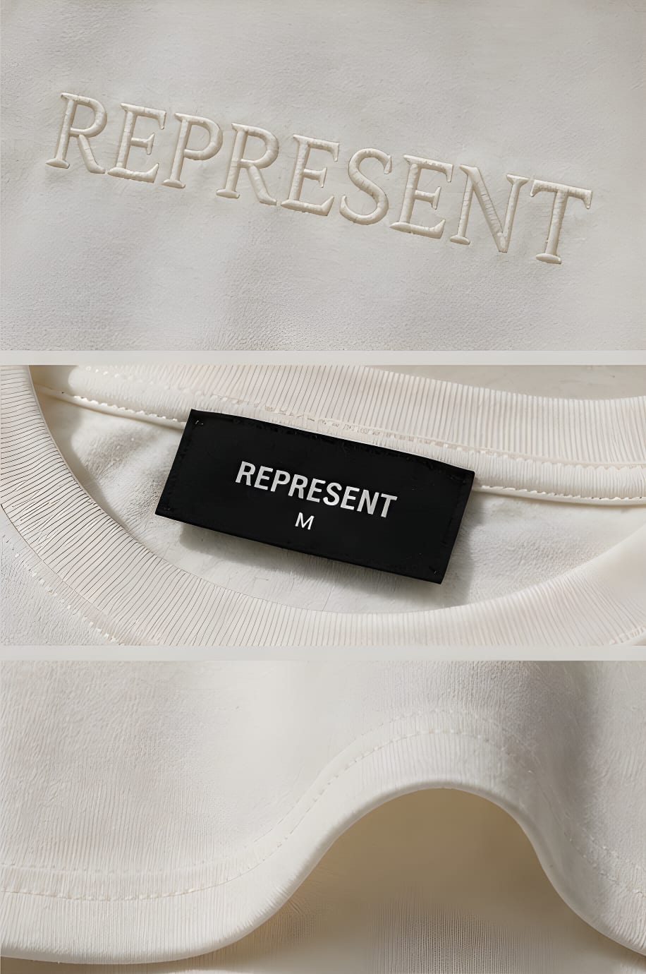 Represent — Base Crema · Detalle